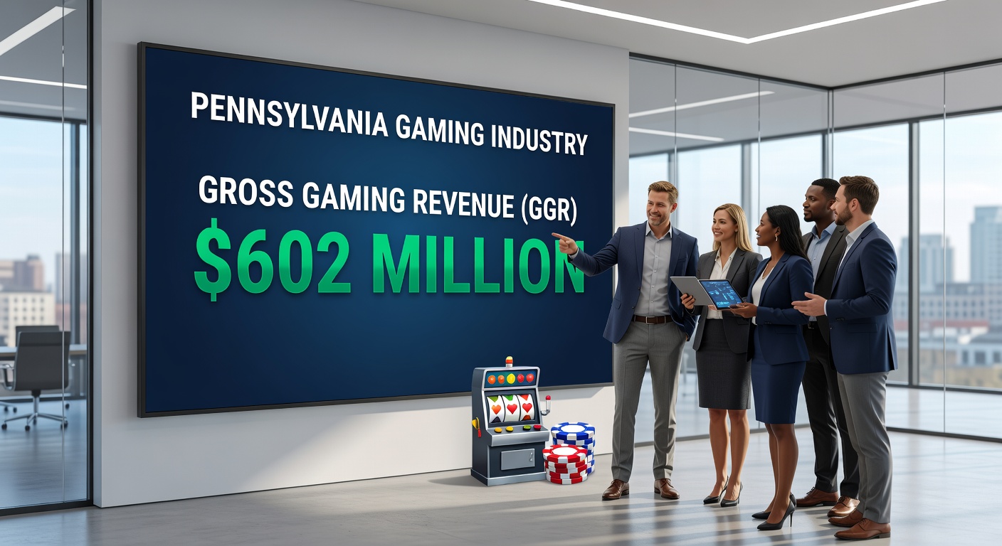 Interior shot of revamped slot lounge at Golden Nugget Atlantic City, highlighting glowing Aristocrat machines and modern seating