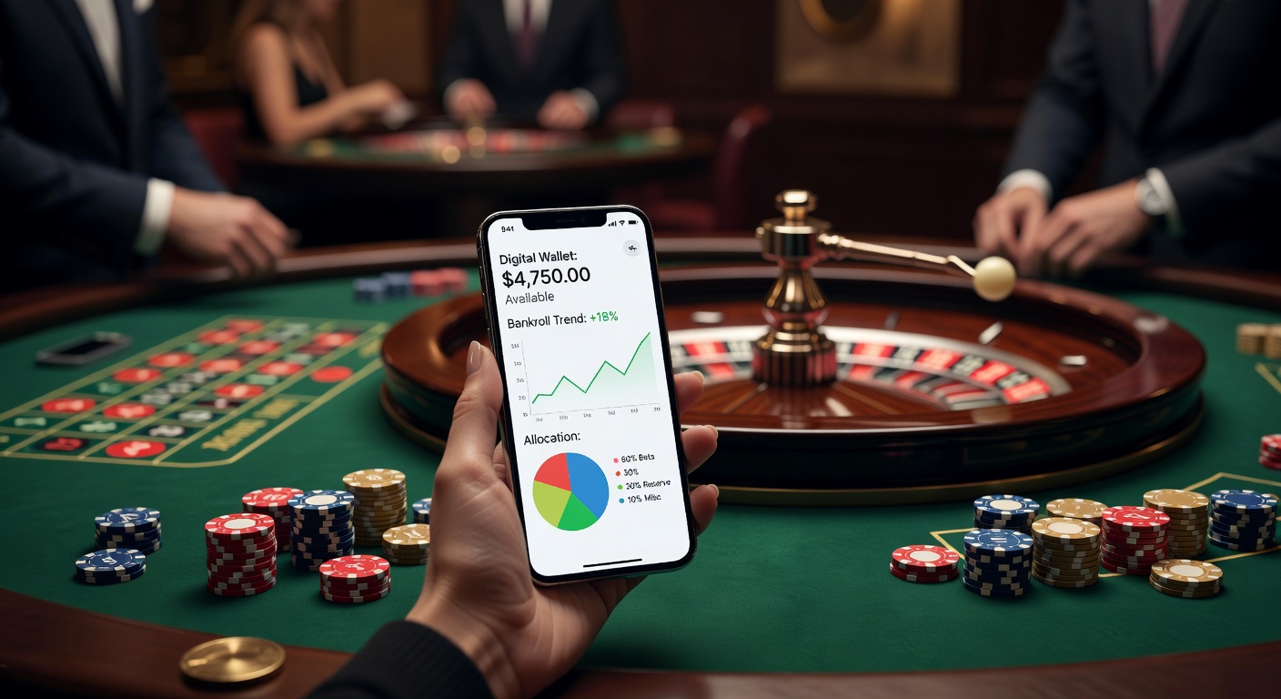 Mobile screen showing digital wallet transfer during a live roulette game with chips and betting interface visible