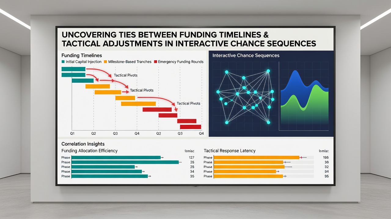 Visual breakdown of funding events mapped against player decision points in chance-based applications